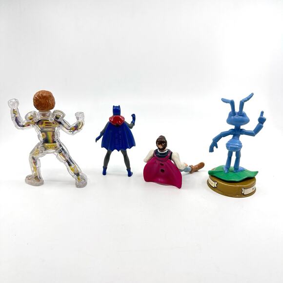 Vintage 90s McDonalds Happy Meal Action Figure Collectible Toys 6 Pieces - Picture 2 of 6